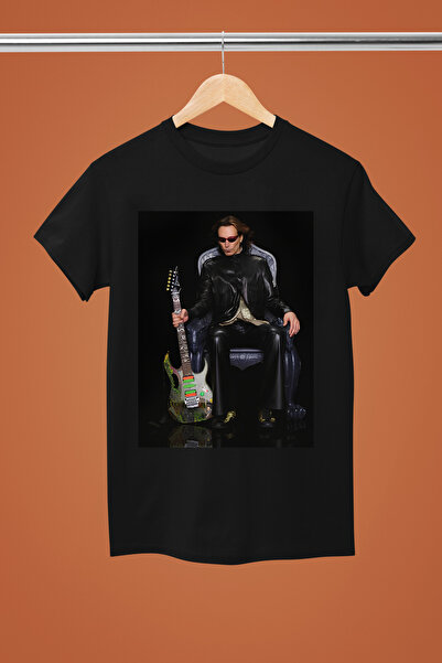 MAGORS تيشيرت روك قطني مطبوع بأكمام قصيرة من ستيف فاي