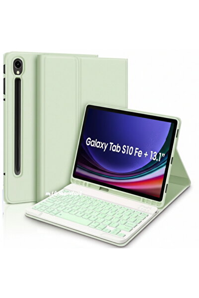 m.tk moveteck حافظة متوافقة مع جهاز سامسونج جالاكسي تاب إس 10 إف إي بلس، تابل...