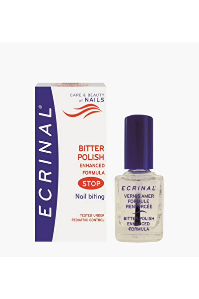 Ecrinal سيروم لوقف قضم الأظافر، طلاء أظافر مر - 10 مل