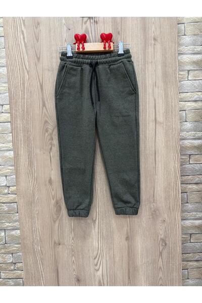 BEFS STORE Fleece-Lined 2-Strand Trackpants with Double Pockets and Cord Belt...