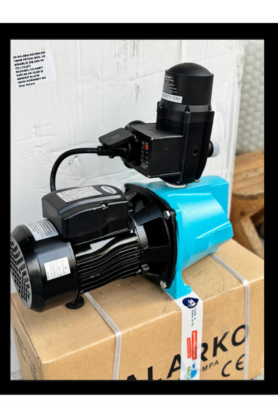 Alarko JSWM-10H 1HP 220V HİDROMATLI PAKET HİDROFOR 4KAT - 5 DAİRE