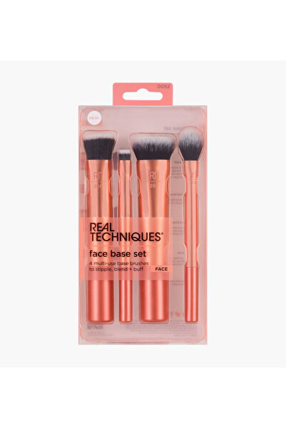Real Techniques 4-Piece Face Base Brush Set