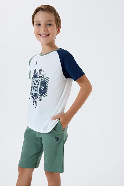 U.S. Polo Assn. Set de pantaloni scurți pentru băieți U.S. Polo Assn bumbac 1...