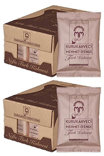 Mehmet Efendi Kurukahveci Türk Kahvesi 2'li 25 x 100 G