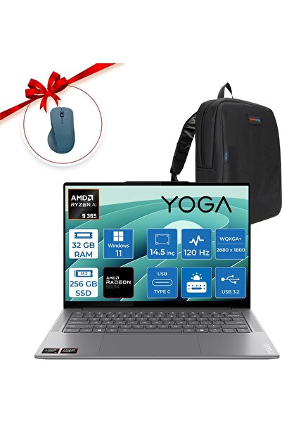 LENOVO Yoga Pro 7 14ASP9 Ryzen 9 365 32GB 256GB SSD W11PRO OLED 14.5" 83HN002...