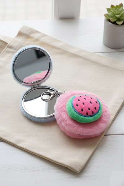 La La'Graccio Paris حقيبة لاغراكيو باريس المصنوعة من القطيفة على شكل فواكه مع...