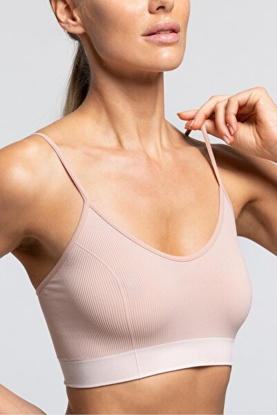 Pompea Microfiber Strappy Bustier