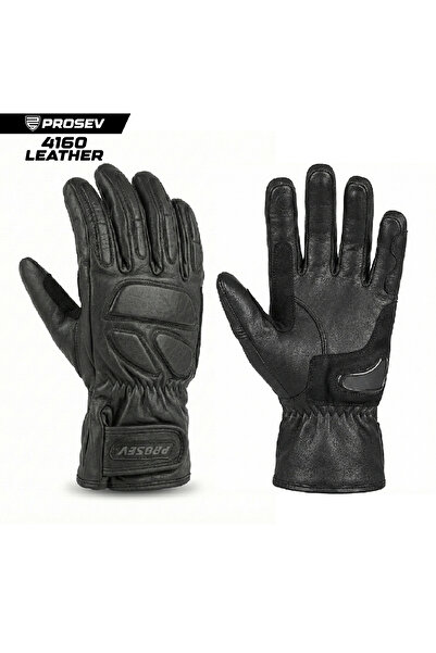 kuzey motor 4160 Black Leather Gloves Most Certified