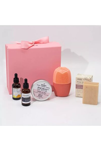 Ancient wisdom Beauty Gift Set pentru femei Ser Rozmarin Argila Miere