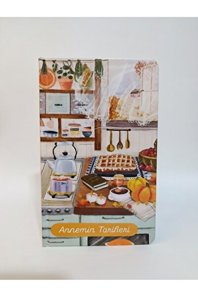 VUUKU Annemin Tarifleri Temalı Tasarım Yemek Tarif Defteri - Nostaljik Mutfak...