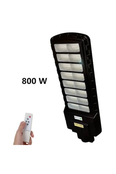 AT Performance Lampă stradală solară LED, senzor de lumină și mișcare, teleco...
