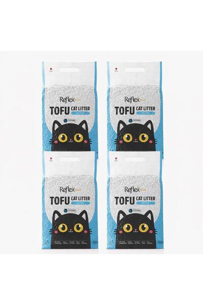 Reflex Tofu Kokusuz Kedi Kumu 4 x 7 Lt