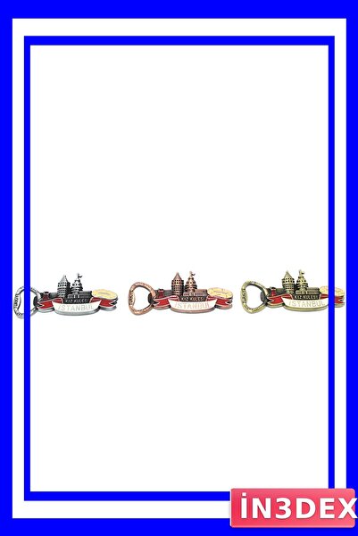 İN3DEX فتاحة ثلاجة معدنية متعددة الأغراض بتصميم إسطنبول