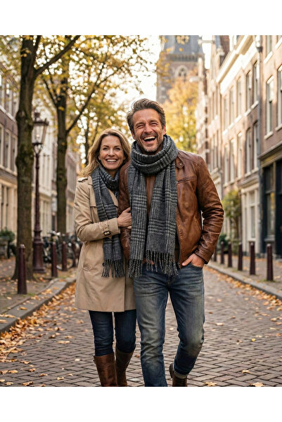 Elit Scarf Striped pattern scarf