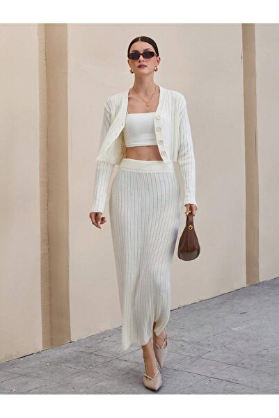 Nora TİRİKO TAKIM DÜGMELİ FİTİLİ