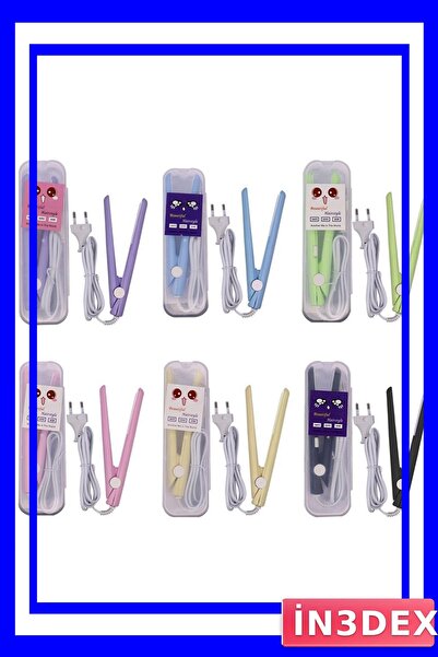 İN3DEX Compact Hair Straightener Fast Heating for Travel