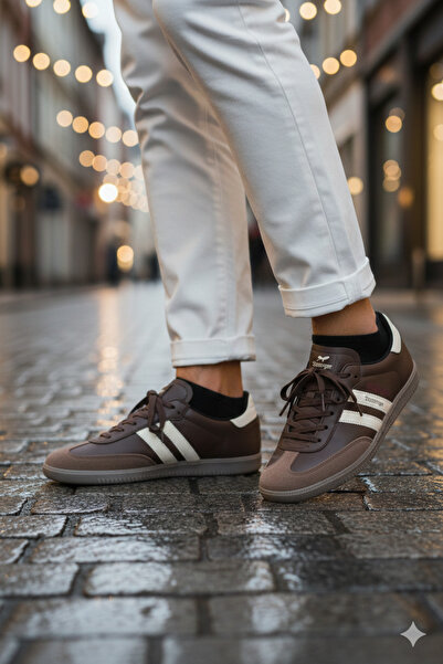 Slazenger India Men's Women's Unisex Brown / Camel Beige Sneaker Casual Sport...