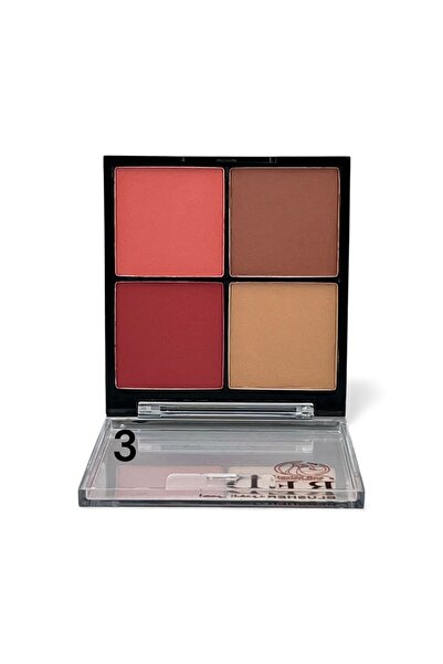 Beauty Quad Blush Palette – Natural Warm Shades