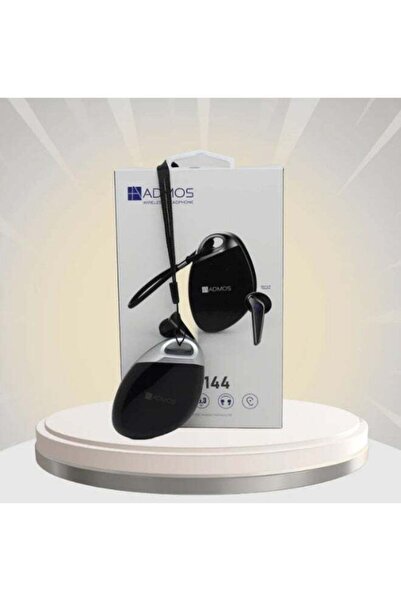 ADMOS AD-144 True Wireless Earbuds with Charging Case – Bluetooth 5.3, Deep B...