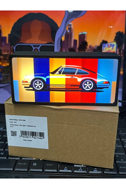 Led IŞIKI PANO LIGHT PORSCHE