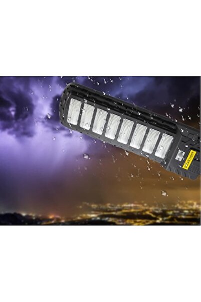 AT Performance Lampă stradală solară LED, Senzor de lumină și mișcare, Teleco...