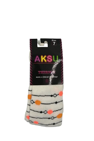 AY ONLİNE Baby Kids Towel Pantyhose Thermal Thick