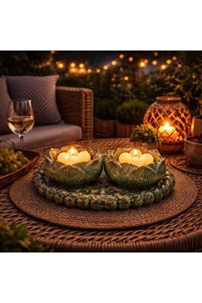 ABCPANO Modern Salon&Sehpa İçin Mermer Desenli Gold Detaylı Dekoratif Tepsi v...