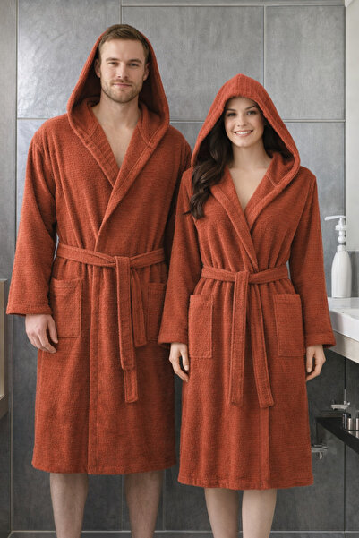 Cottonest Nature Series Bathrobe Hooded 1 Piece