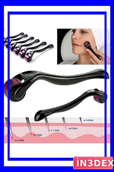 İN3DEX أداة تجديد البشرة بإبرة التيتانيوم مقاس 1.00 مم
