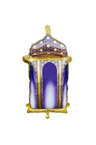 Yavuz Süs 18 inç kandil figürü Ramazan dekorlu folyo balon 59.5×58cm