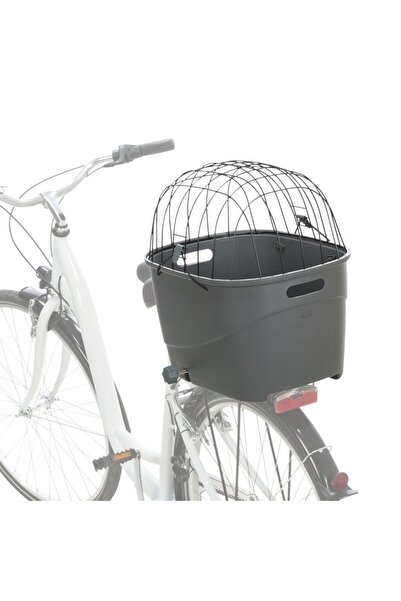Trixie سلة لحمل الكلاب على الدراجة، رمادية اللون، 36×47×46 سم