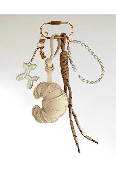 CULTE لي كروسان أسيمبلي بيج - حلية للحقيبة، إكسسوار للحقيبة، زينة