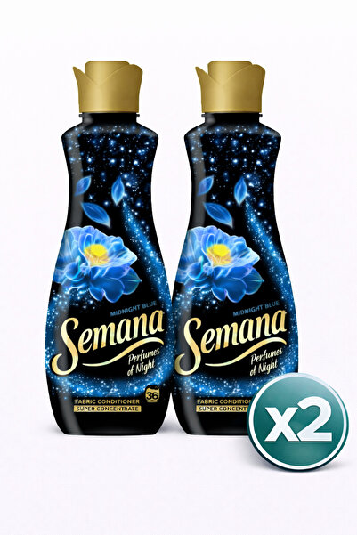 Semana 2X Pack - Semana Fabric Conditioner, Midnight Blue Night Fragrances, 8...