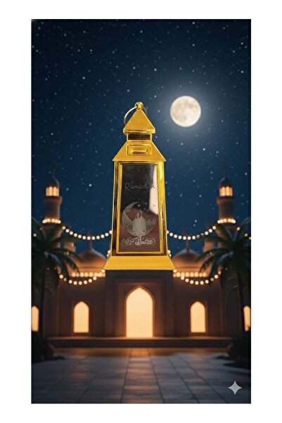 Generic LED Ramadan Lantern Cozy Warm Light for Ramadan Decorations & Eid Mub...