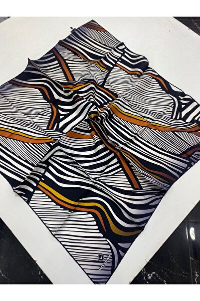 Vissona Tivil Taba, Μεταξωτό Φουλάρι σε Χρώμα Μουστάρδα IST DGN 50246 - 0014 ...