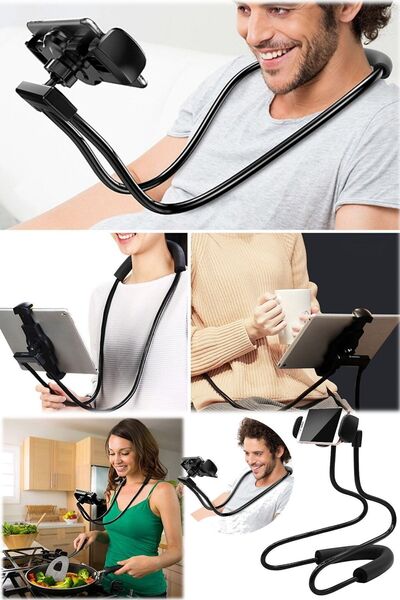 Munico Boyunda Sabit Duran Telefon Tutucu Universal Film Yemek Tarifi Kitap I...