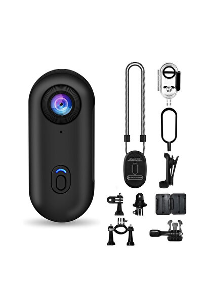 Generic 4 K Wearable Mini Sports Camera with Accessory Kit – UHD Action Camer...