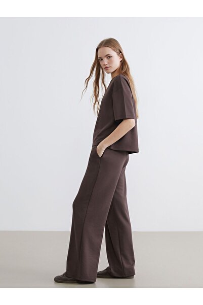 LC Waikiki Wide Leg Soft Touch Women's Sweatpants