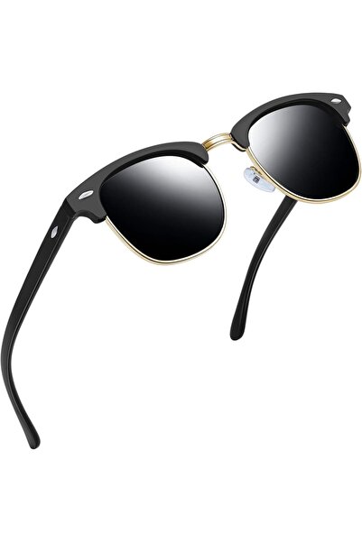 Joopin Semi Rimless Sunglasses for Men Women
