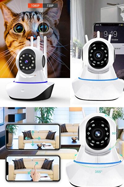 Munico Akıllı Ev Sistemi Wifi Teleofndan Izlenebilen Online Akıllı Güvenlik B...