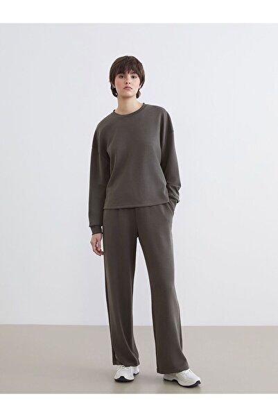 LC Waikiki Soft Touch Women's Sweatpants with Elastic Waist