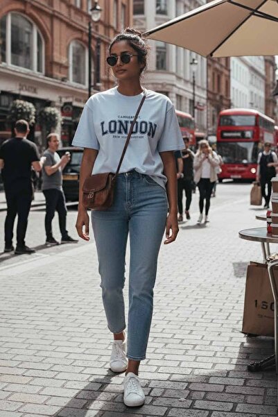 vynor atelier London Graphic Printed 100% Cotton Crew Neck Short Sleeve T-Shirt