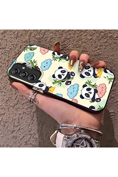 Hontinga حافظة متوافقة مع هاتف سامسونج جالاكسي A24، حافة من السيليكون، ظهر صل...