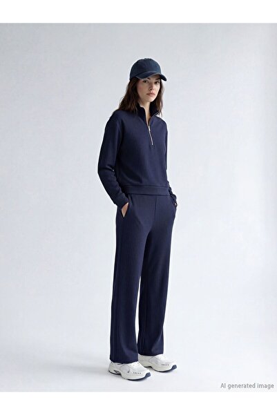 LC Waikiki Striped Soft Touch Women's Sweatpants