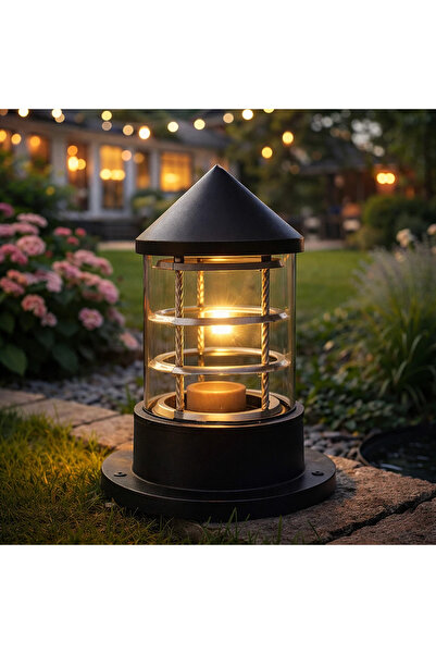 HAMER 23cm lantern, weather-resistant outdoor lighting brackets