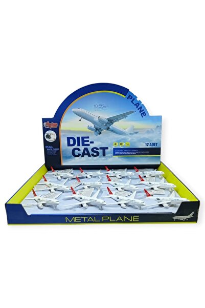 Lisinya Çek Bırak Işıklı Sesli Yolcu Uçak 15 Cm - 777-2 (Lisinya) TYGOO