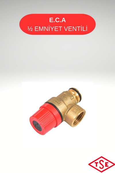 NVT YAPI İNŞAAT ECA Kombi Emniyet Ventili 3 BAR
