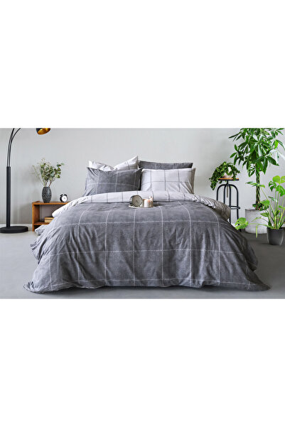 İdaş طقم غطاء لحاف PERA RANFORCE مقاس مزدوج 200X220