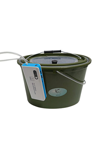 FishEdge Kit for predator fishing with live bait, fish, Live Bait, bucket + o...