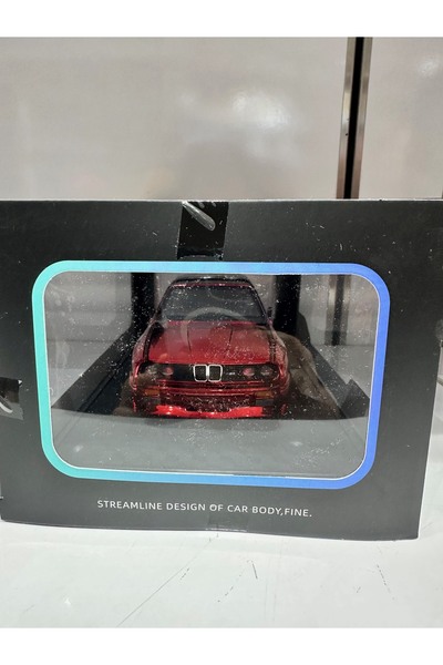 HOBBİEZ WORLD نموذج سيارة بي إم دبليو M3 E30 كوبيه مصبوب بالقالب بمقياس 1:24 ...